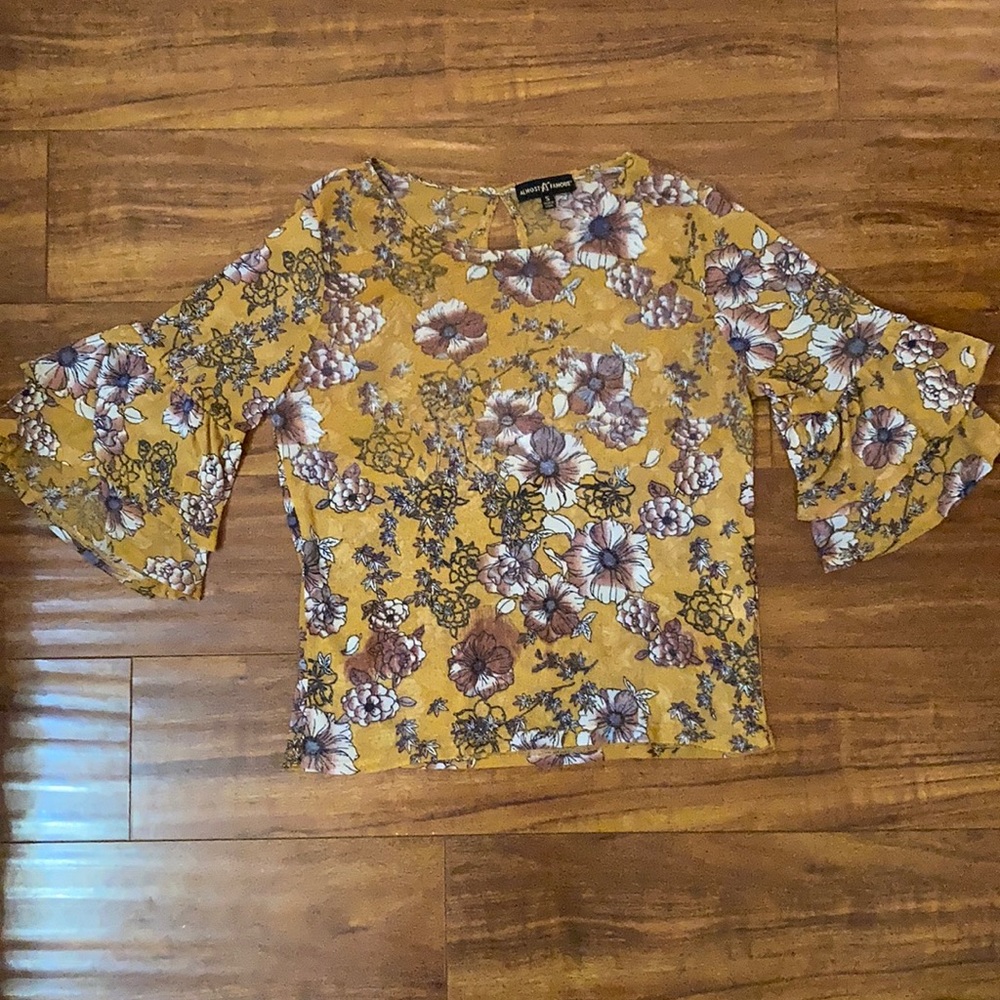 Sheer blouse
